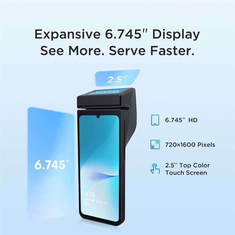 Industry Insight: Mastering the "Last Meter" of Payment – Handheld POS Enters the Dual-Scr