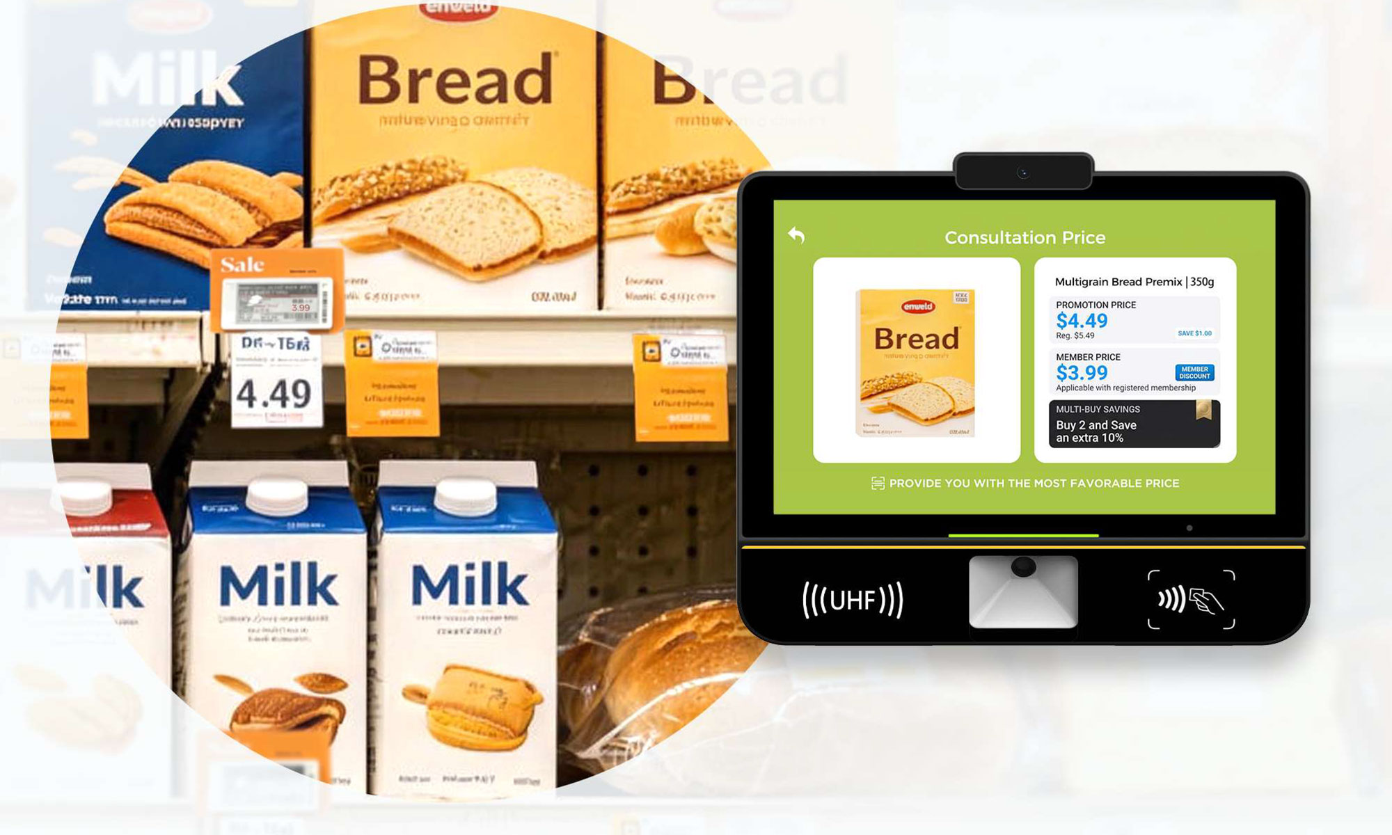 Intelligent Shelf-Side Price Verifier & Retail Media Terminal